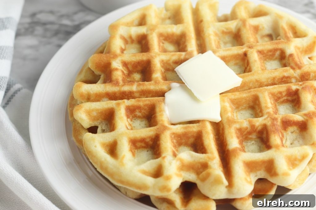 Easy Low Carb Belgian Waffles