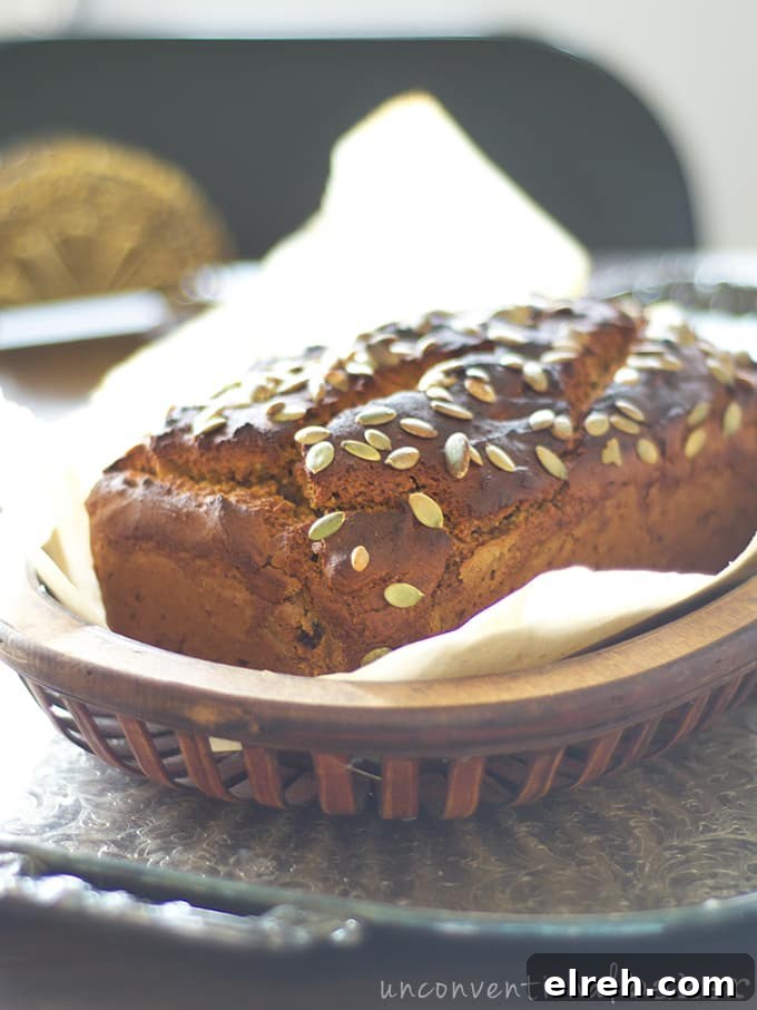 Vegan and Gluten-Free Pumpkin Bread {Refined Sugar-Free}