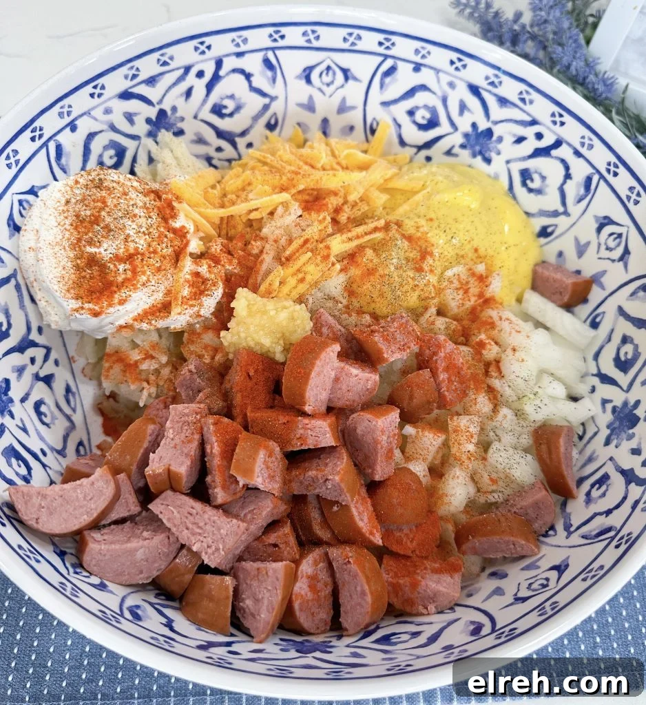 Dump and Go Sausage Hashbrown Casserole