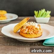 Keto Buffalo Chicken Salad Sandwiches, grain free and low carb