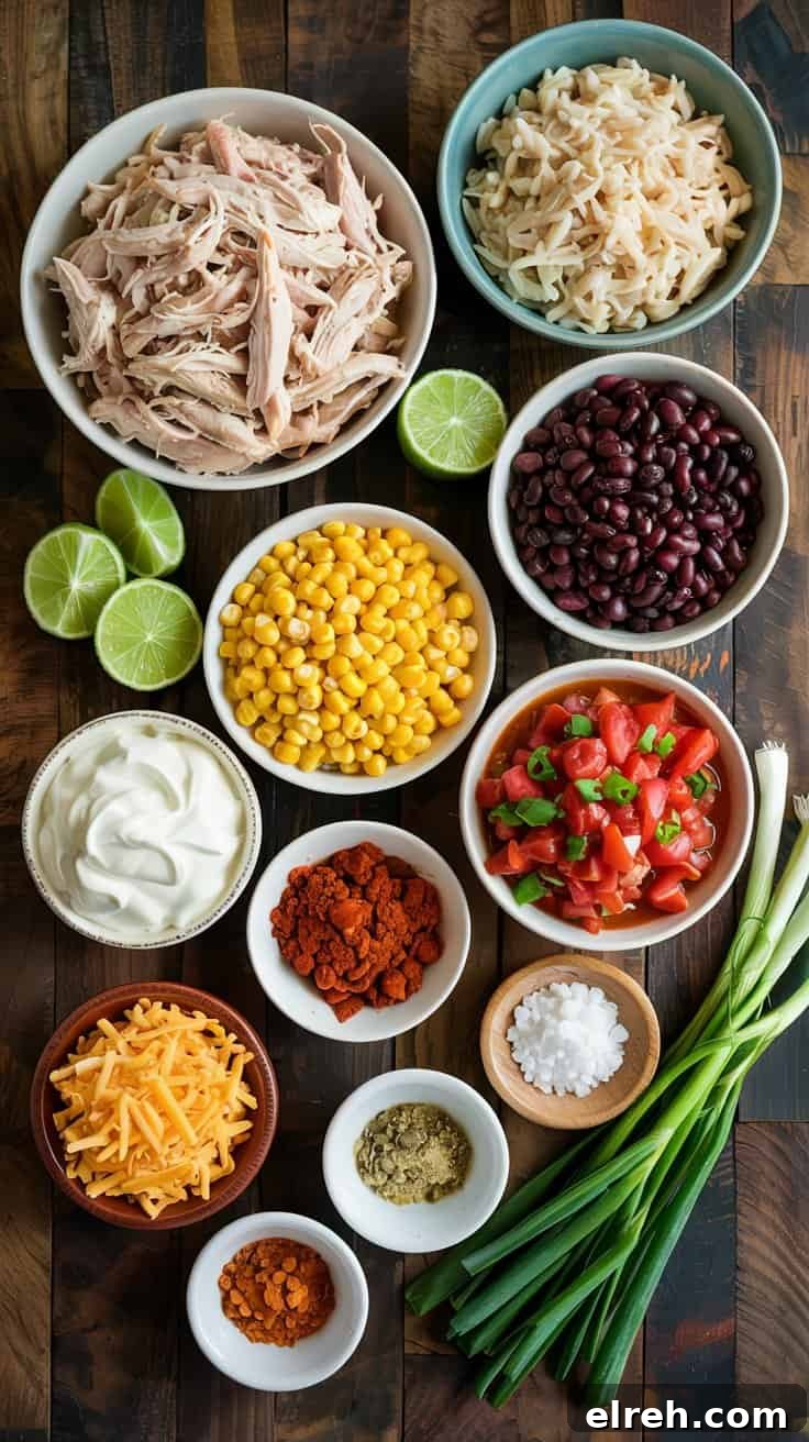 Creamy Southwest Chicken Casserole Recipe with Black Beans 3 Creamy Southwest Chicken Casserole