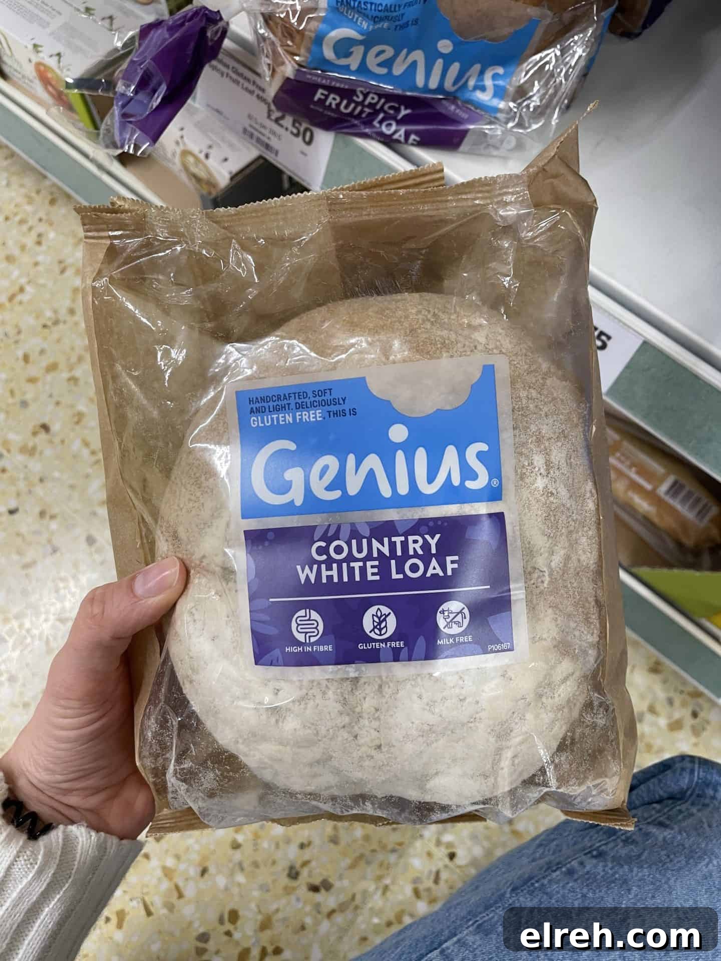 genius gluten free country white loaf