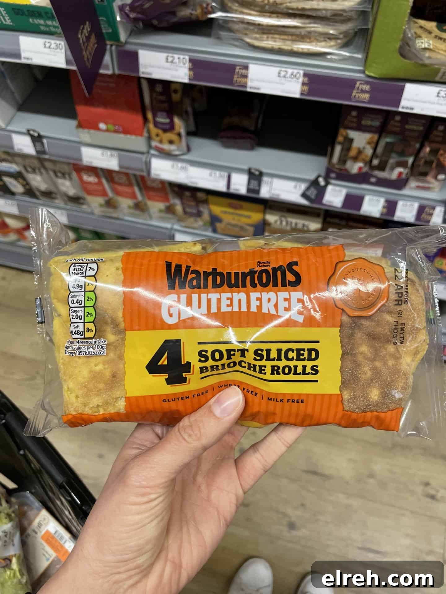 warburtons brioche square rolls