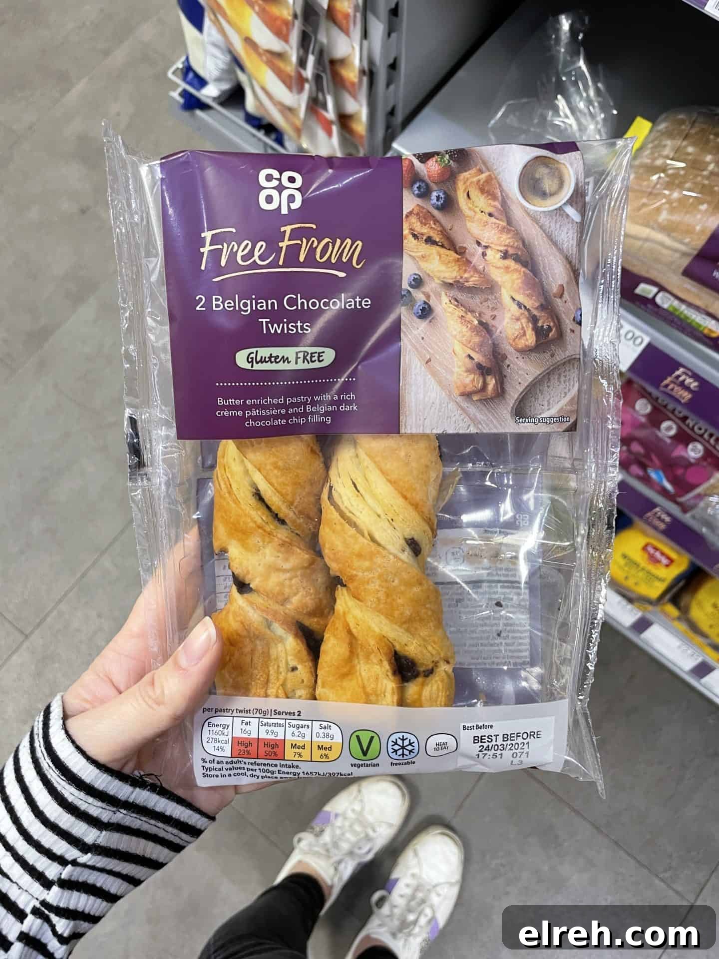 coop gluten free chocolate twists
