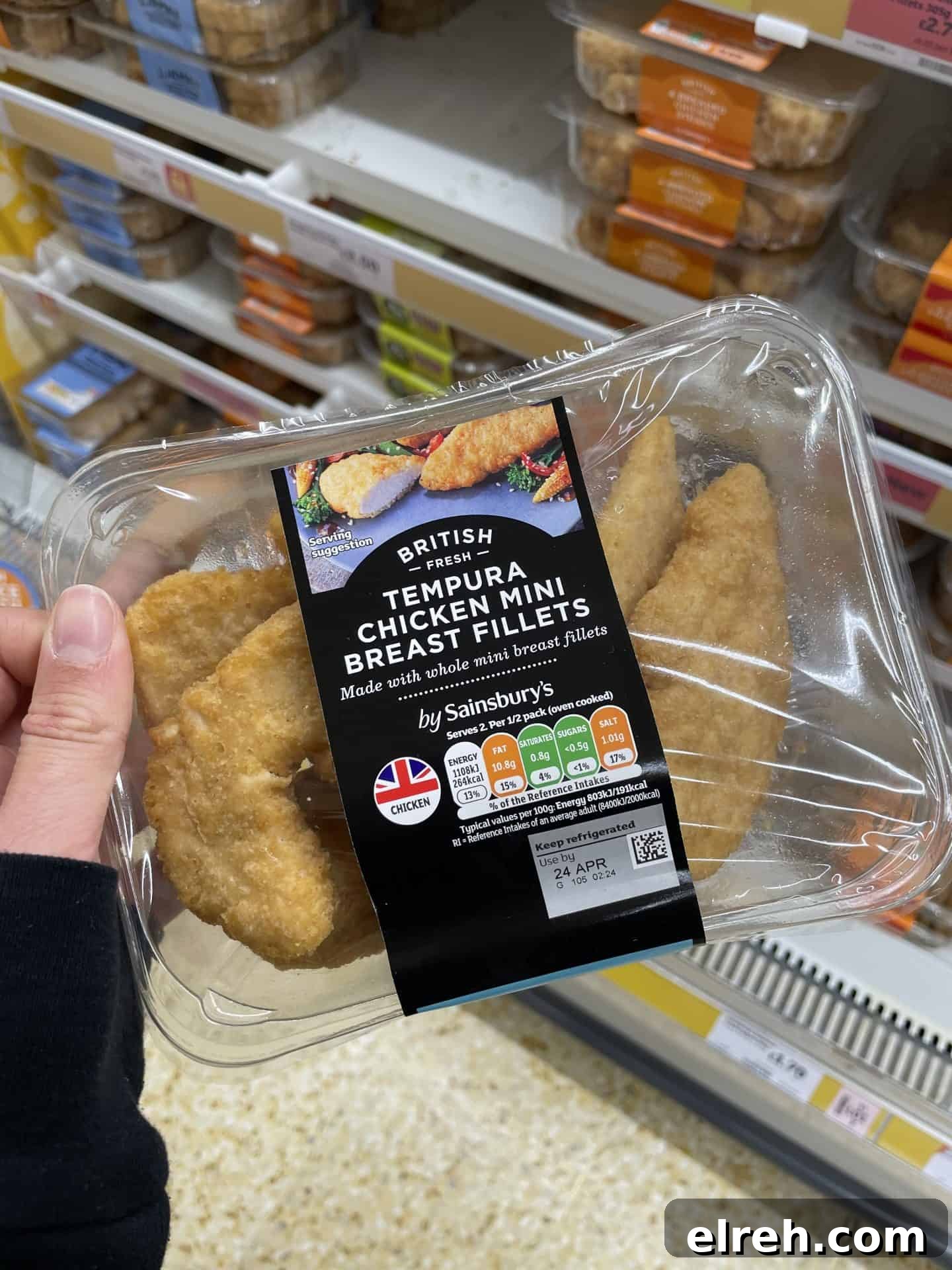 Sainsbury's tempura chicken gluten free