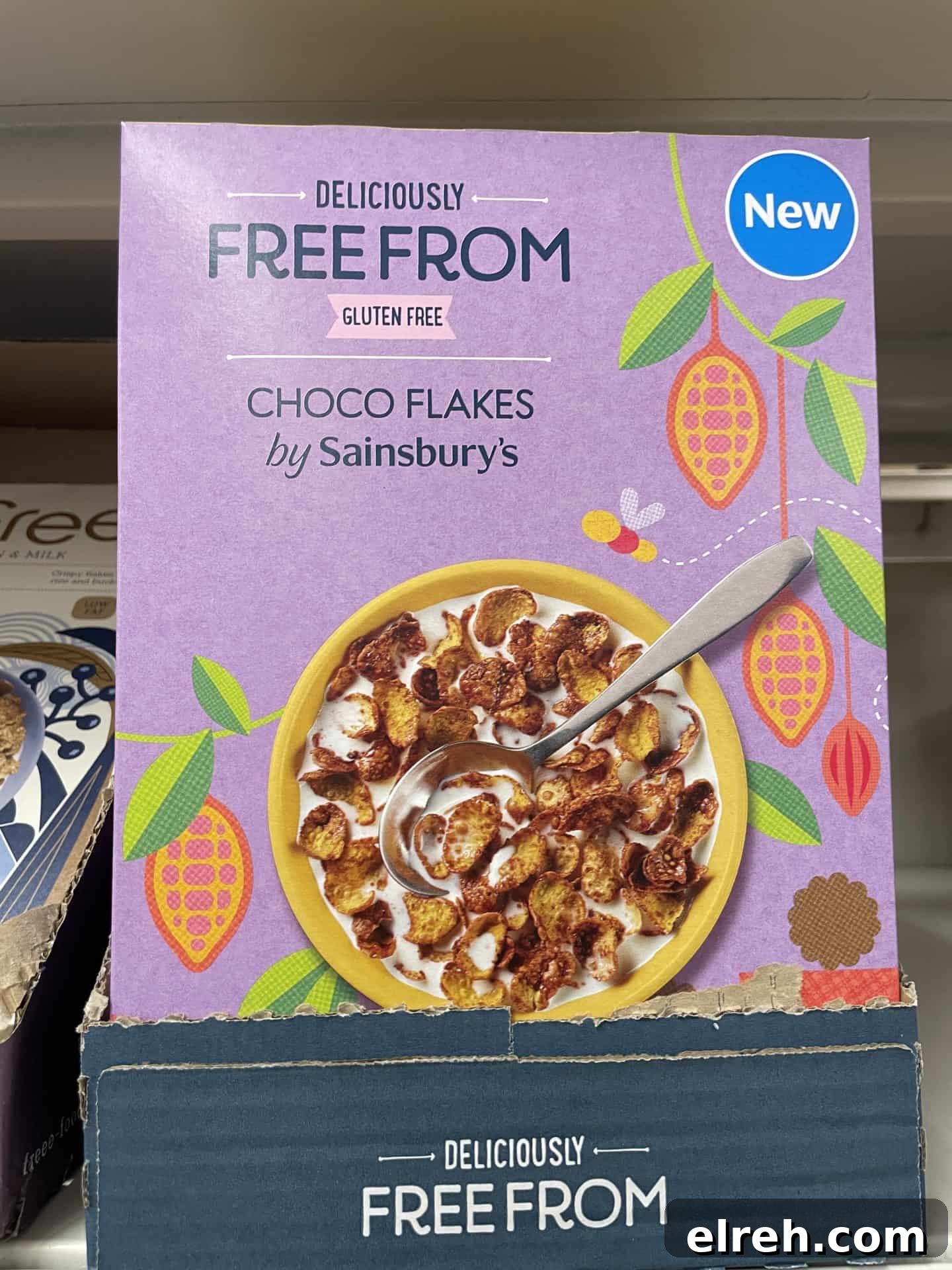 sainsbury's free from choco flakes