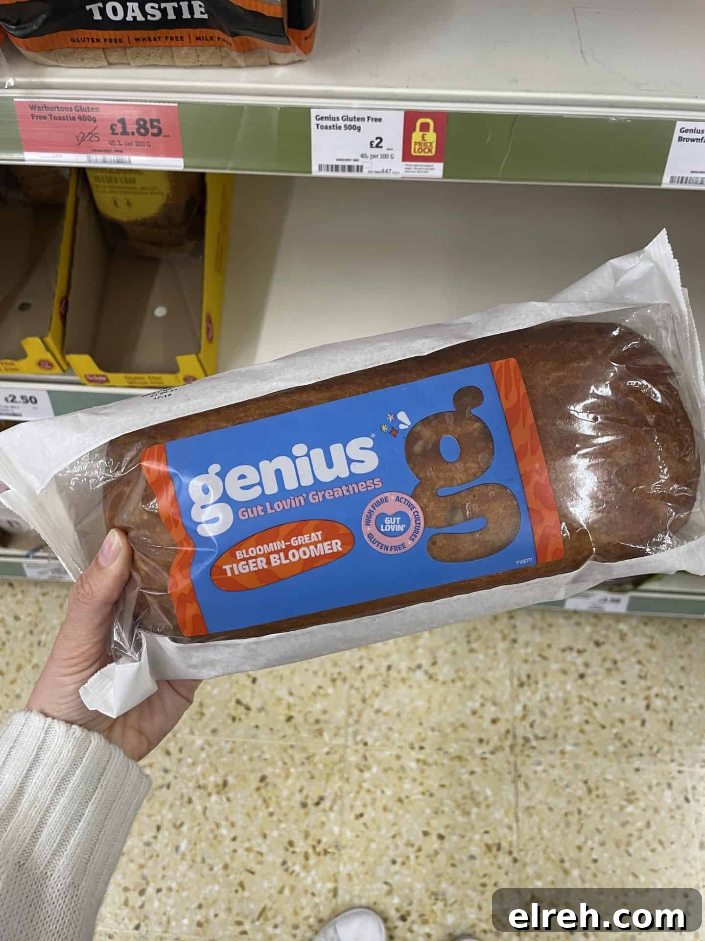 genius gluten free tiger loaf