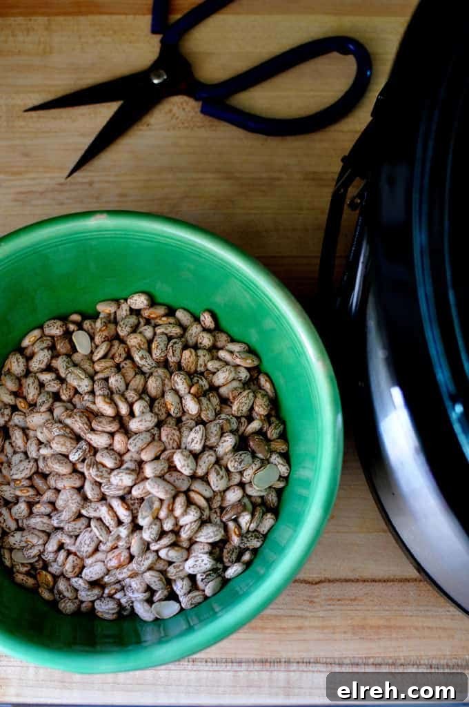 Many cultures rely on beans for budget-friendly, nutritious meals but they are especially synonymous with Mexican cooking. Find out what other staples are essential to the Mexican pantry. #Mexicanpantry #mexicanfood #beans #mexicanrecipes