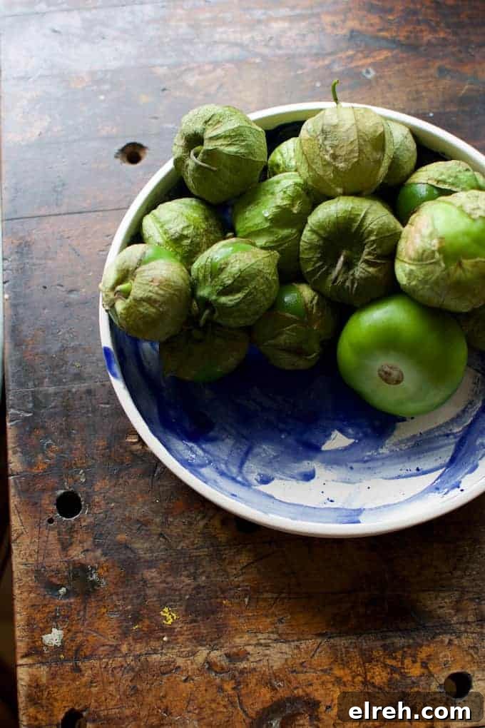 Tomatillos are essential to many Mexican dinner ideas. See what else we always have in our fridge to make Mexican food at home. #Mexicanfood #mexicanrecipes #mexican #tomatillos