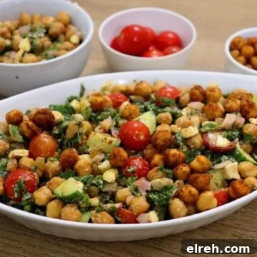 Authentic Homemade Harissa Sauce Recipe 7 kale chickpea salad with lemon vinaigrette and feta crumbles.