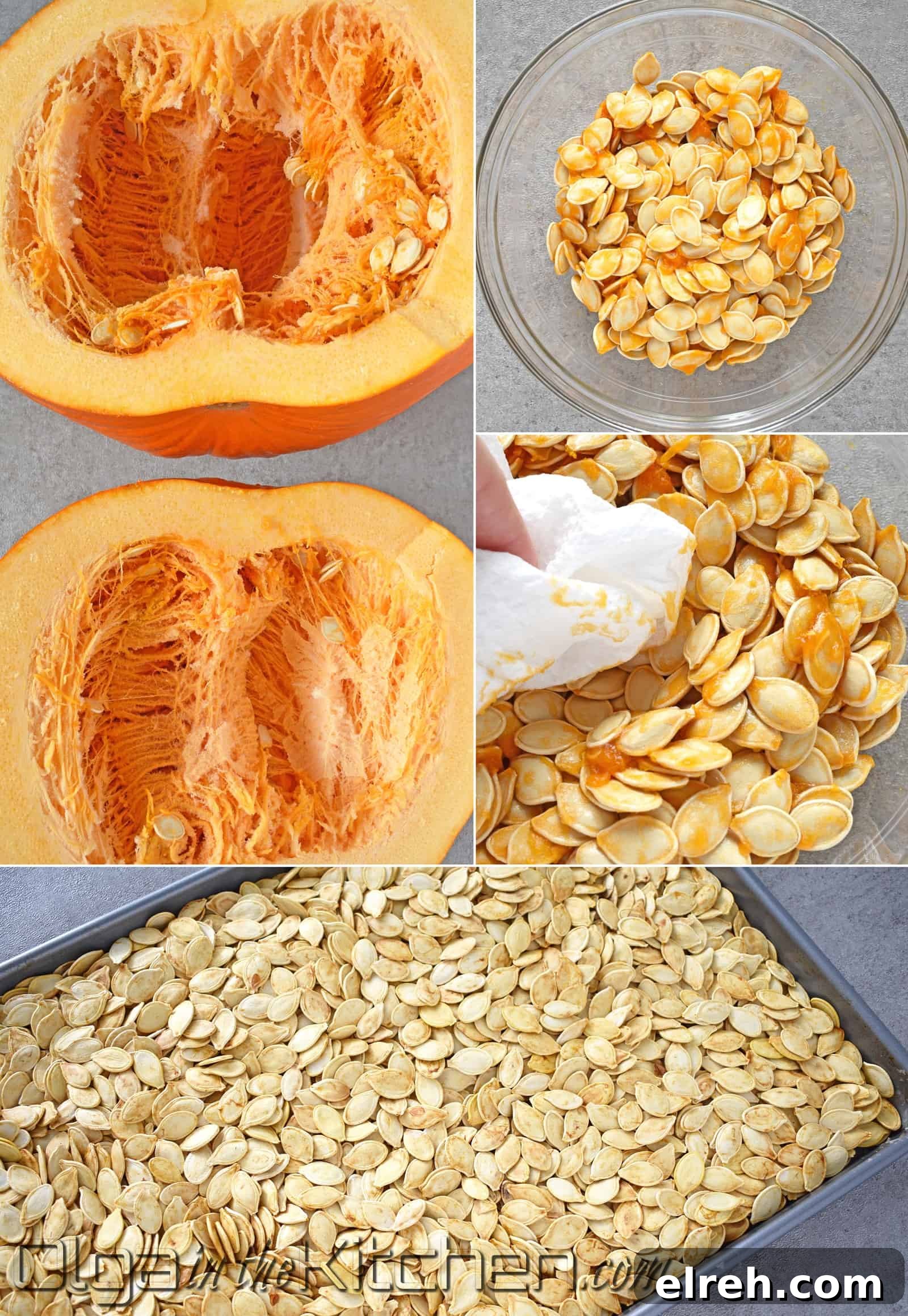 Roasted pumpkin seeds in a bowl