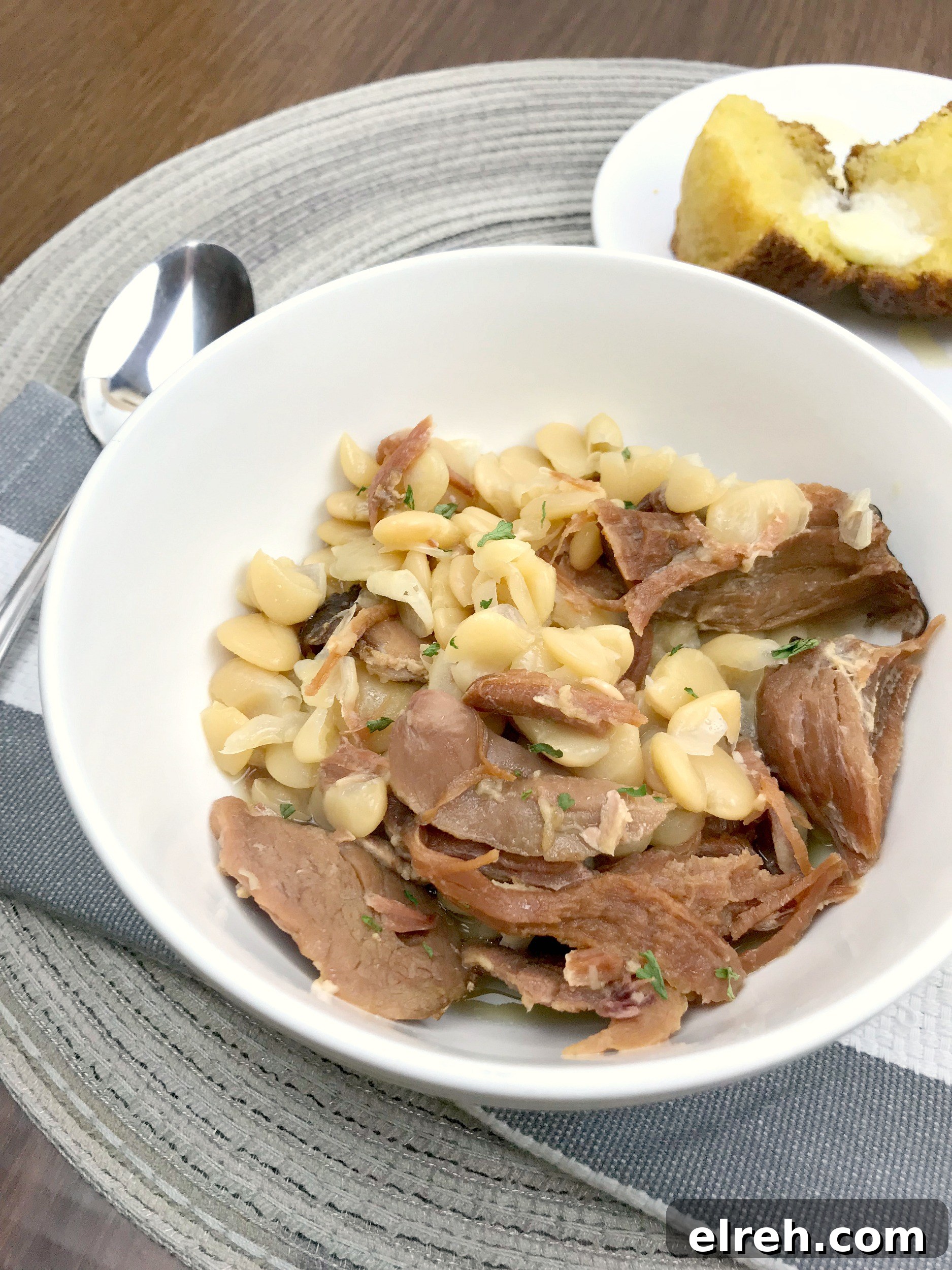 Instant Pot Ham and Lima Beans Recipe 4 Smoked ham hock