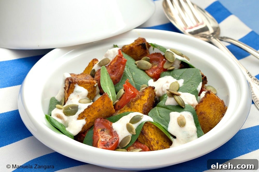 Middle Eastern Chargrilled Pumpkin Salad with Spices 2 Middle-Eastern Chargrilled Pumpkin Salad