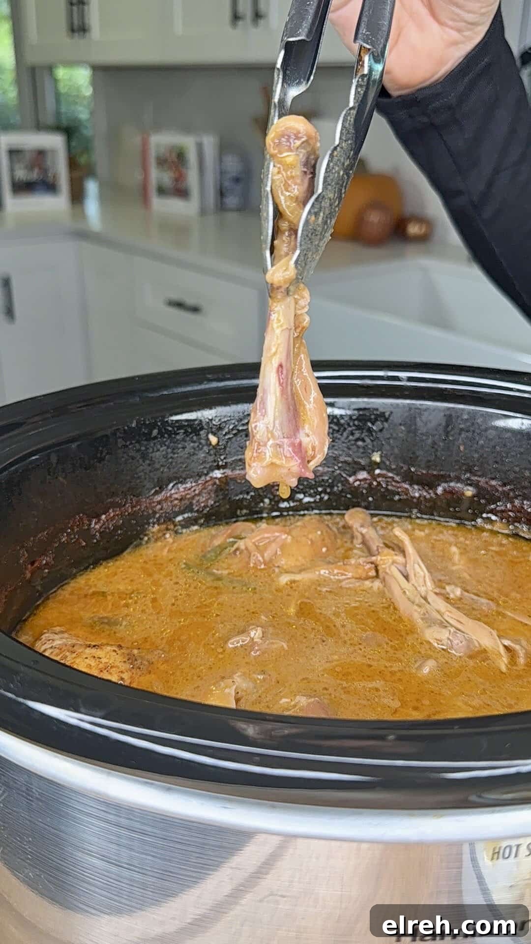 Crockpot Chicken Drumsticks Recipe 14 Crockpot chicken served with gravy