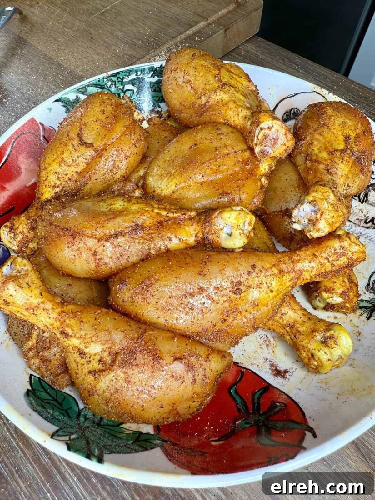 Crockpot Chicken Drumsticks Recipe 4 Seasoned chicken drumsticks for slow cooker