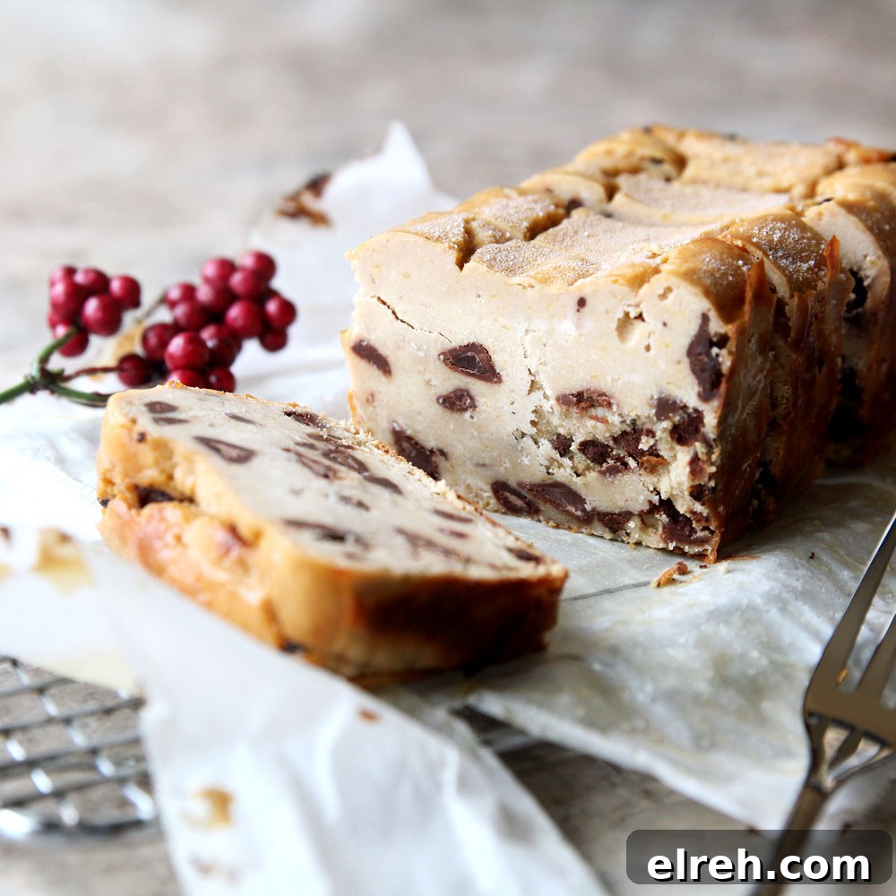 Crustless Chickpea Chocolate Chip Cookie Dough Cheesecake 2 Chickpea Chocolate Chip Cookie Dough Cheesecake