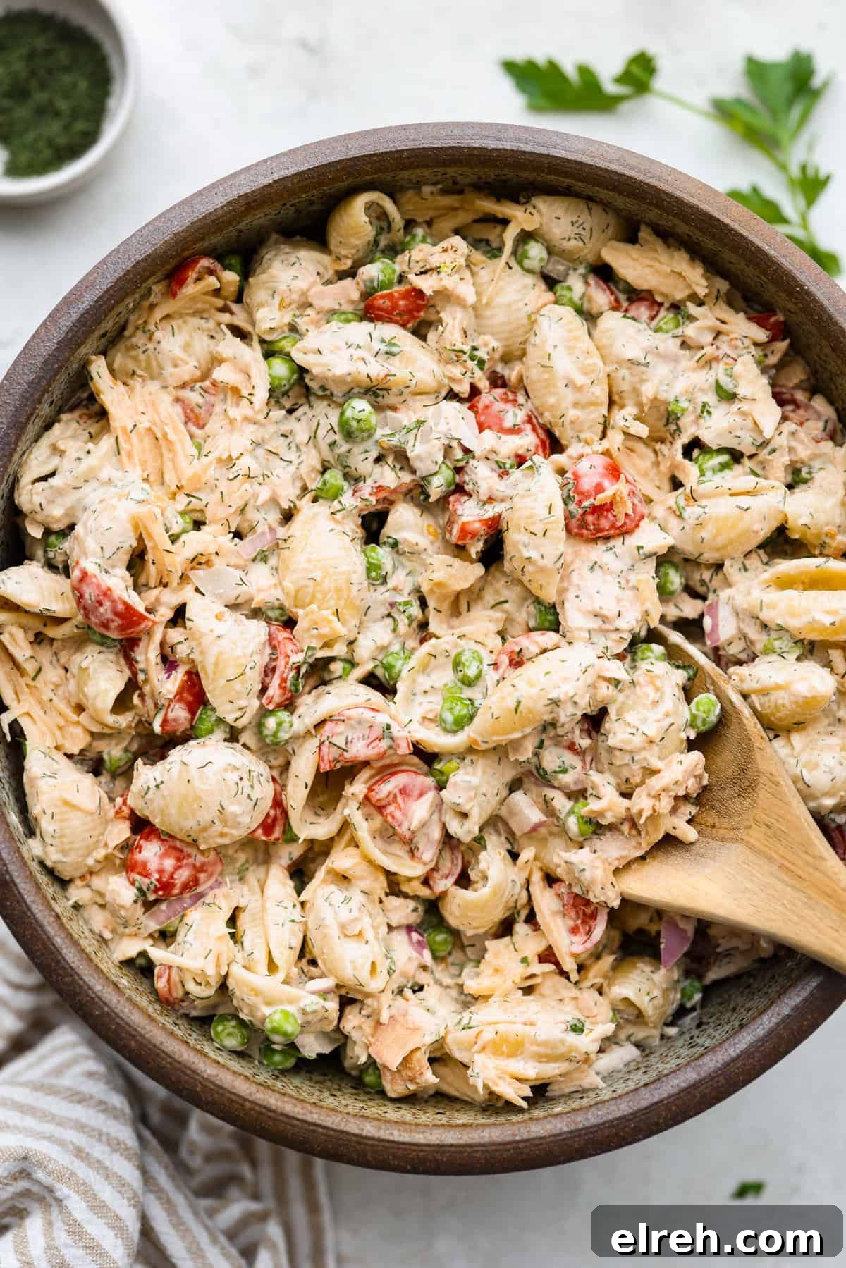 Tuna pasta salad image