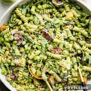 Creamy Green Goddess Pasta Salad with Avocado and Herbs 10 Small image of green goddess pasta salad