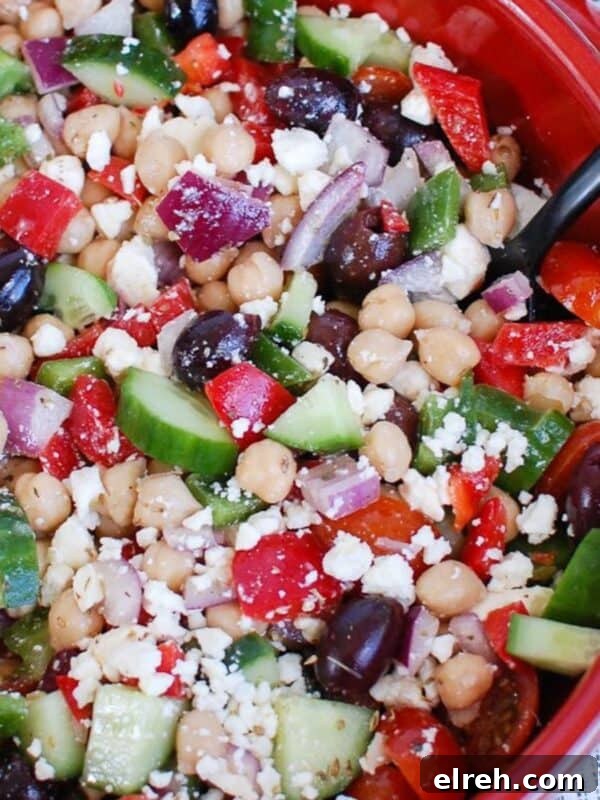Greek Chickpea Salad 1200 x 1200