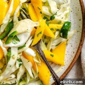 Easy Mango Cabbage Coleslaw 1200 x 1200