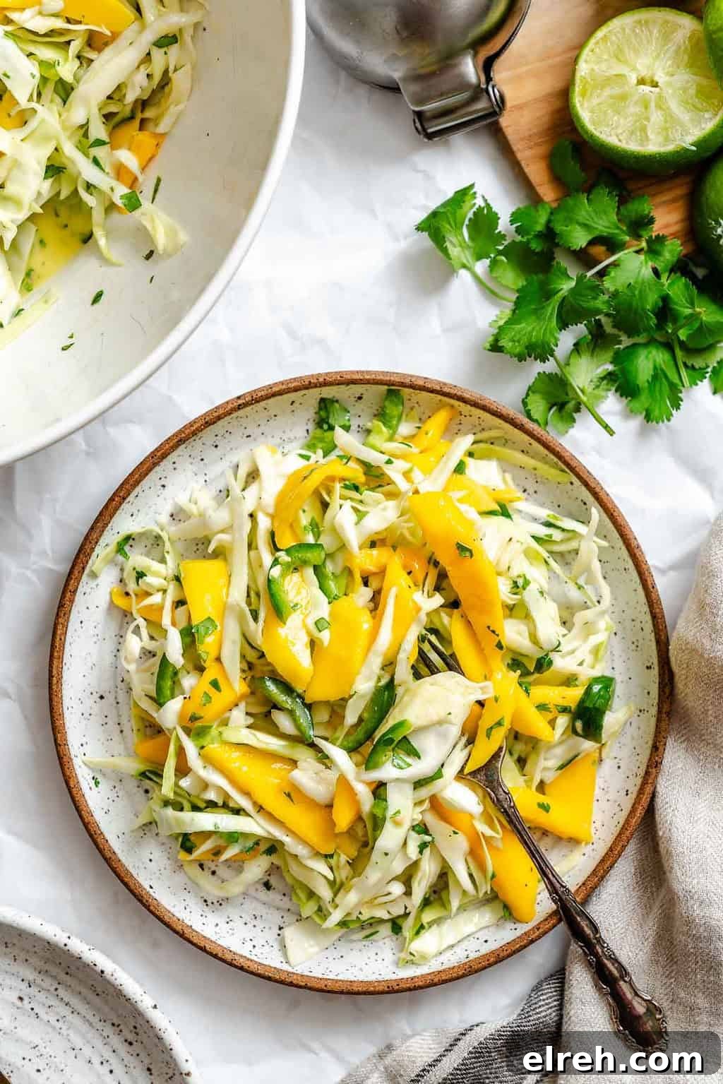 Easy Mango Slaw 