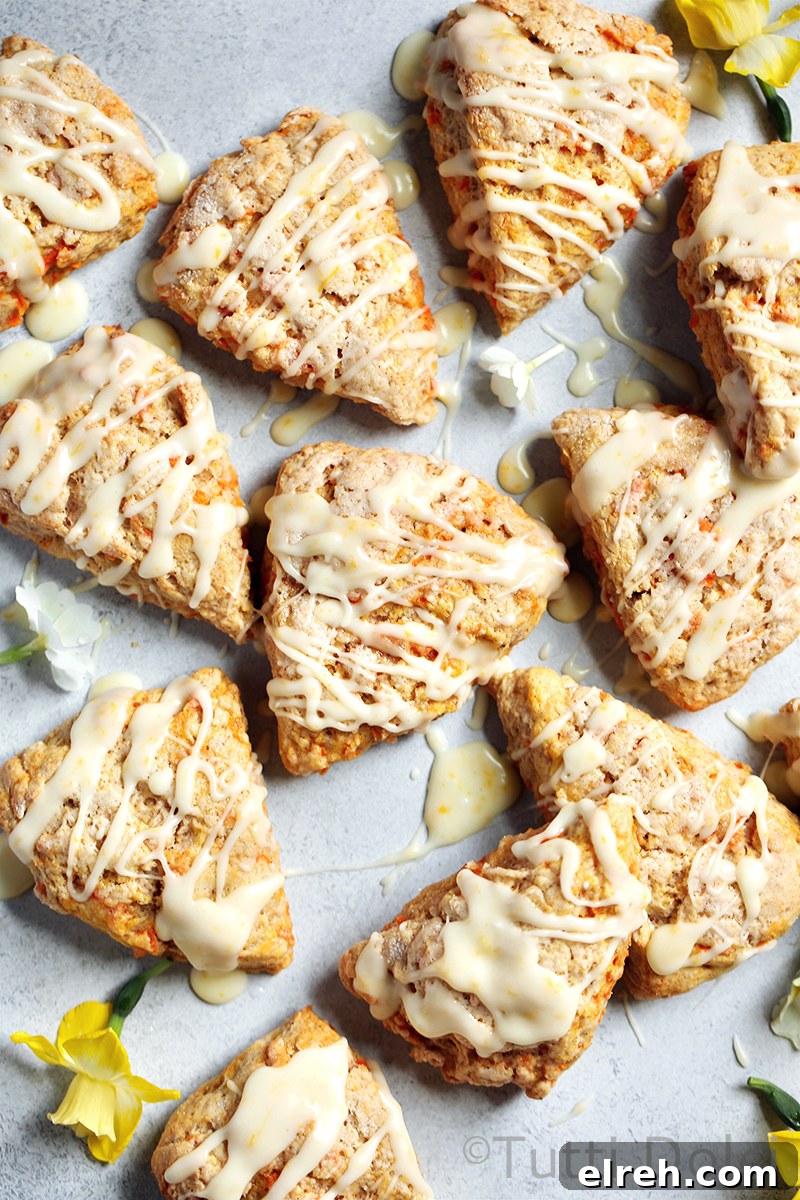 Carrot Cake Scones