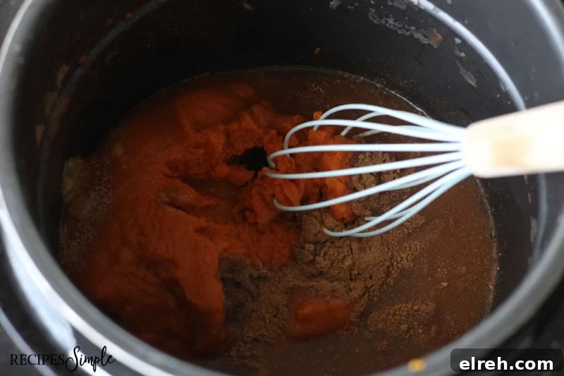 Instant Pot Pumpkin Butter Mixture
