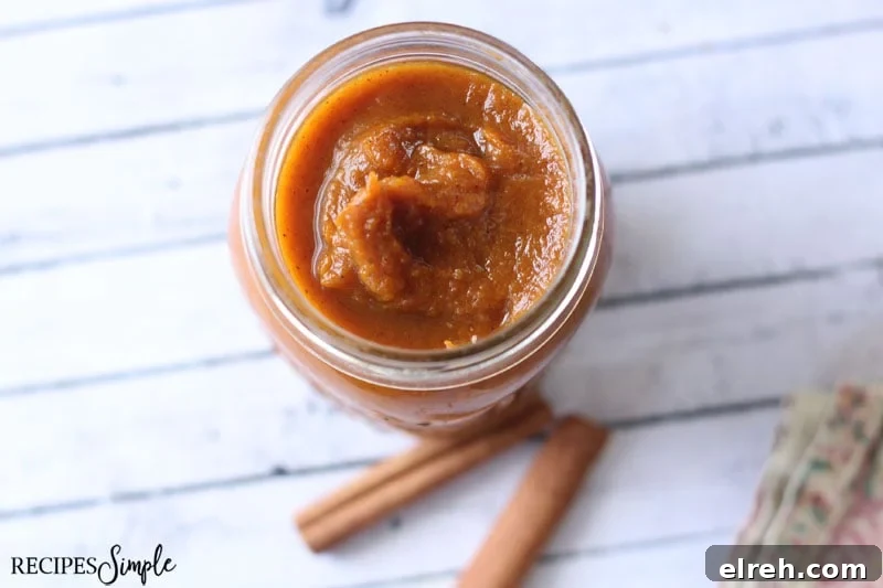 Instant Pot Pumpkin Butter In Jar