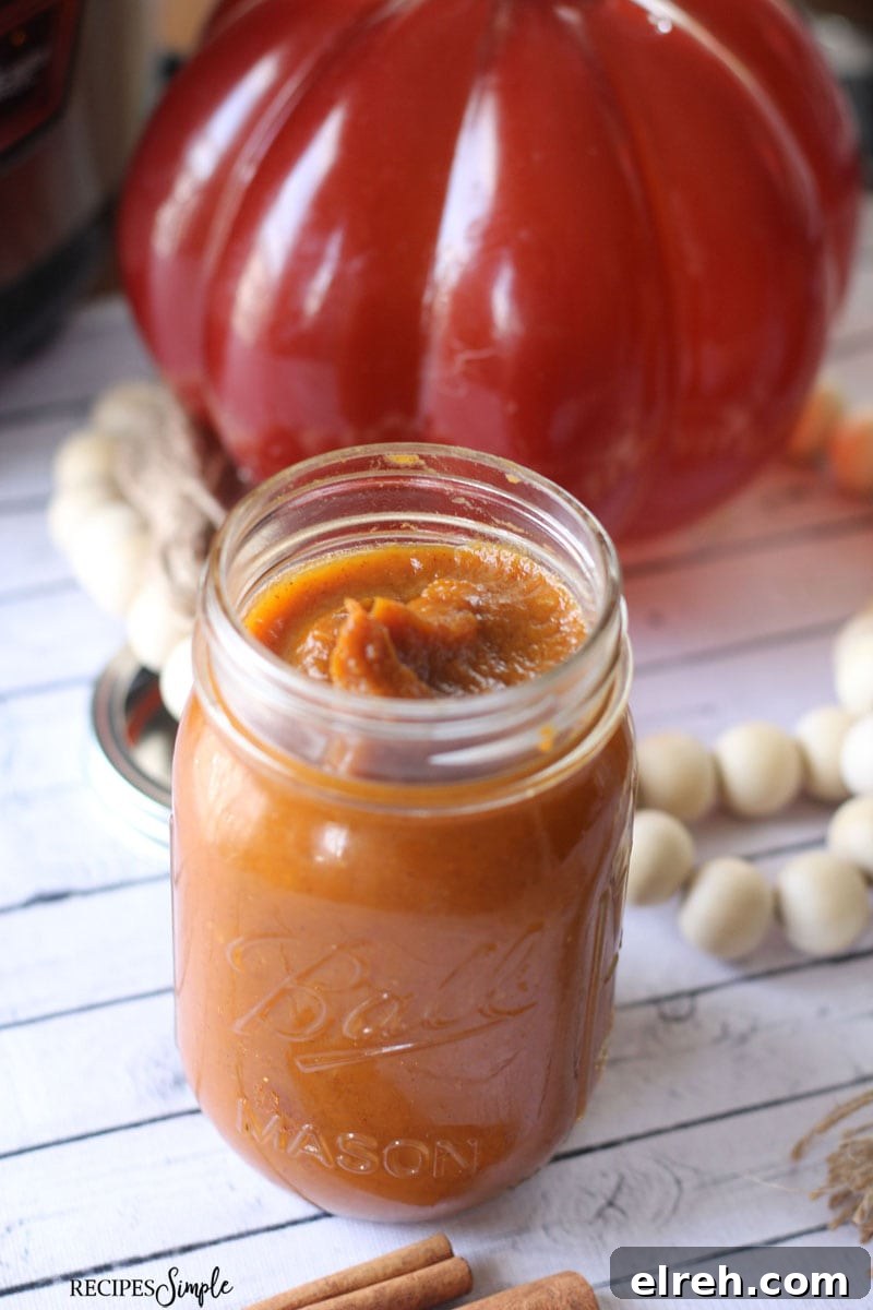 Pressure Cooker Spiced Pumpkin Butter
