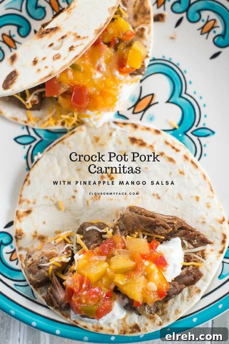 Slow Cooker Pork Carnitas for Tacos 7 Mexican Pulled Pork Carnitas