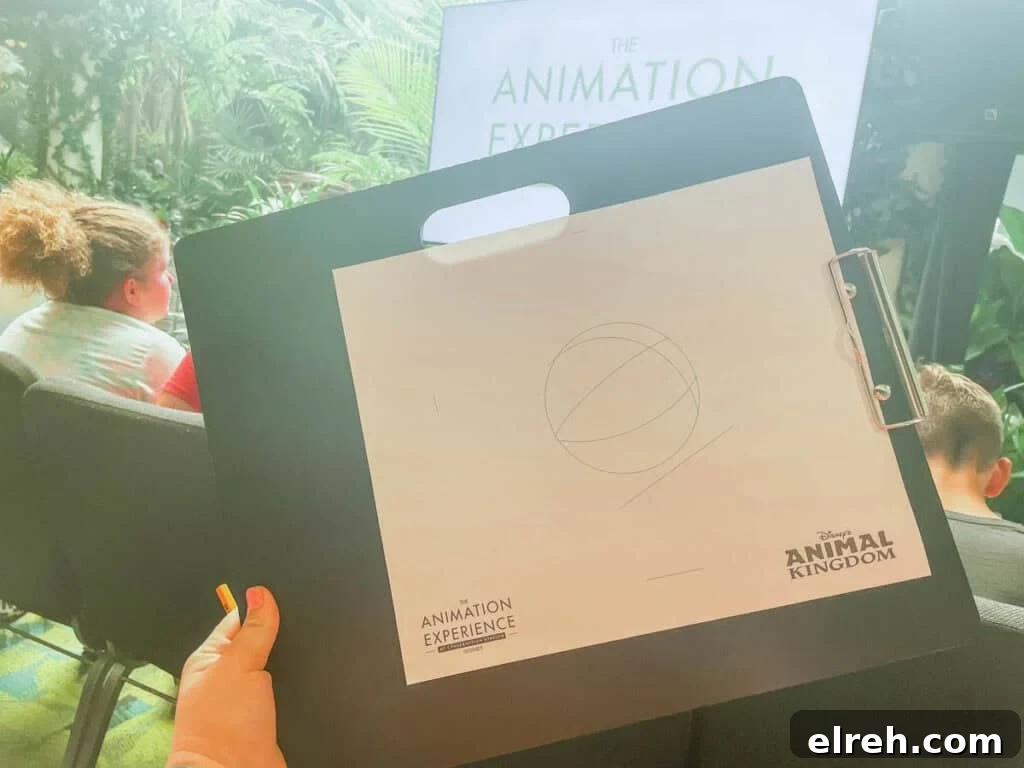 animation experience at the Conservation Station.