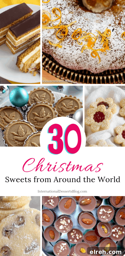 30+ Holiday Dessert Recipes from Around the World 2 Christmas sweets from around the world