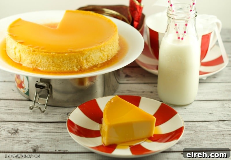 30+ Holiday Dessert Recipes from Around the World 27 Eggnog Flan