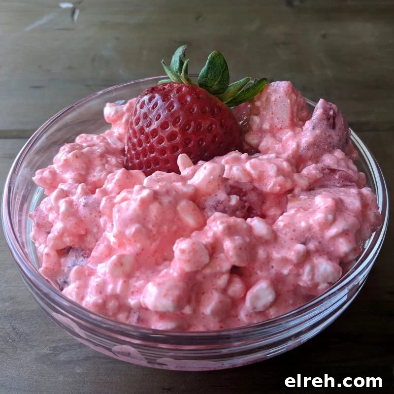 healthy cottage cheese pink salad