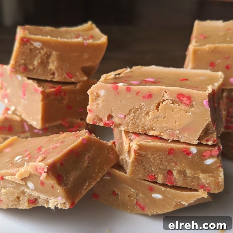 Low sugar Maple almond fudge