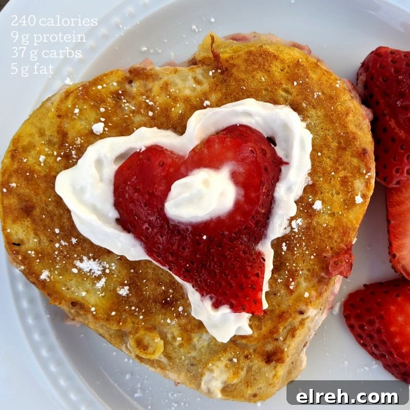 Strawberry stuffed french toast