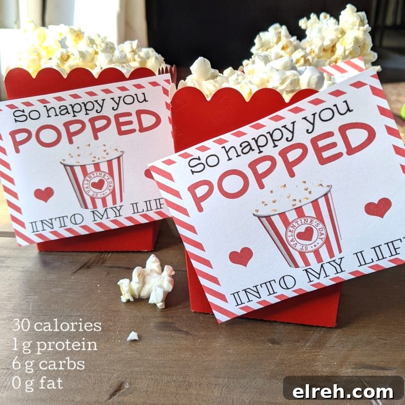 Valentines popcorn