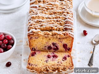 Cranberry Streusel Bread
