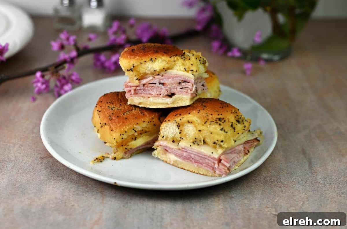 13 Kid-Approved New Year Treats to Close Out 2025 11 ham-cheese-sliders.