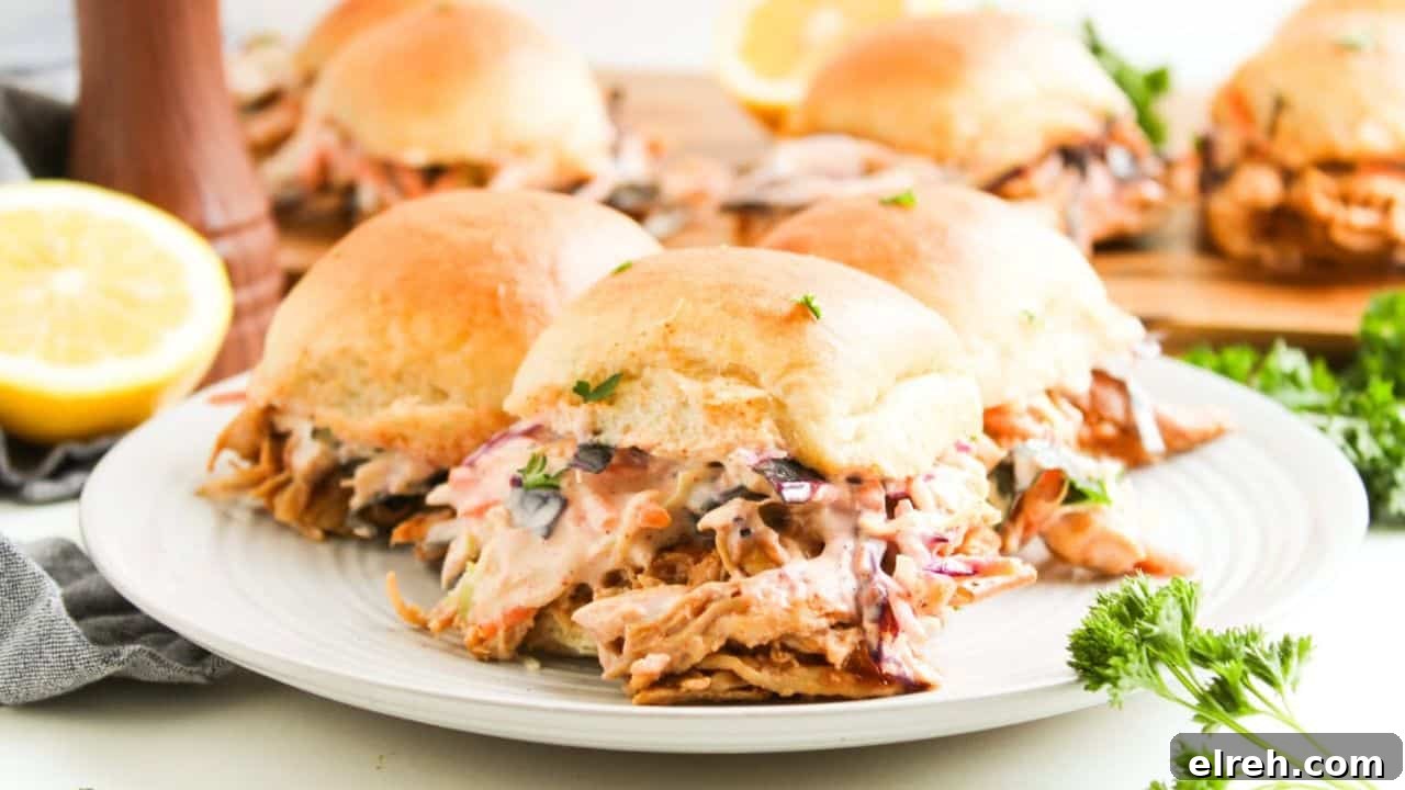 13 Kid-Approved New Year Treats to Close Out 2025 6 Crockpot BBQ Chicken Sliders