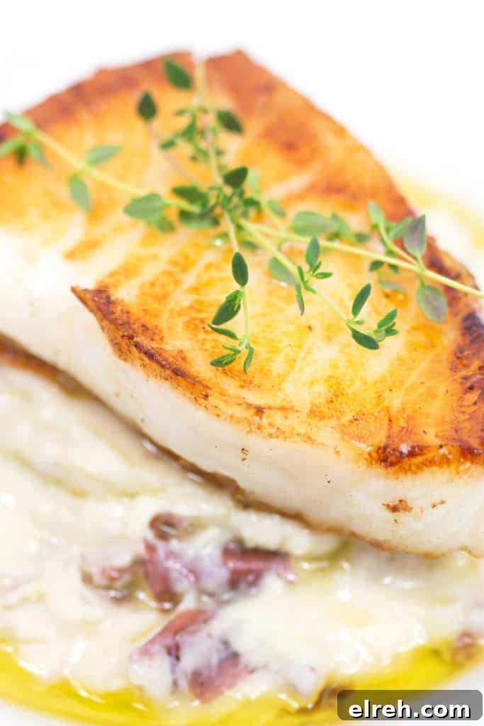 pan seared sea bass