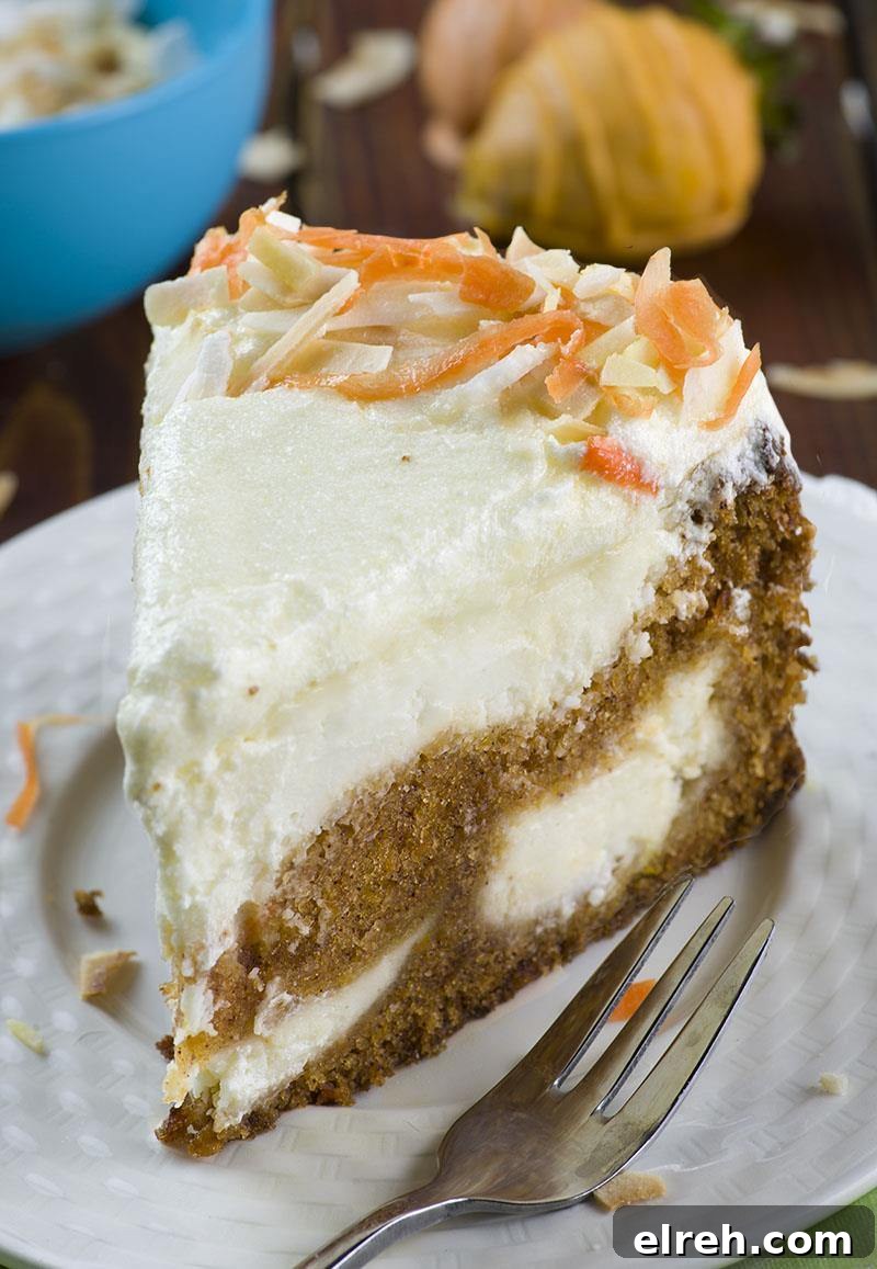 Carrot Cake Cheesecake is delicious twist on Easter classic dessert – carrot cake, especially for those cheesecake fans out there.It will be perfect ending to Easter dinner.