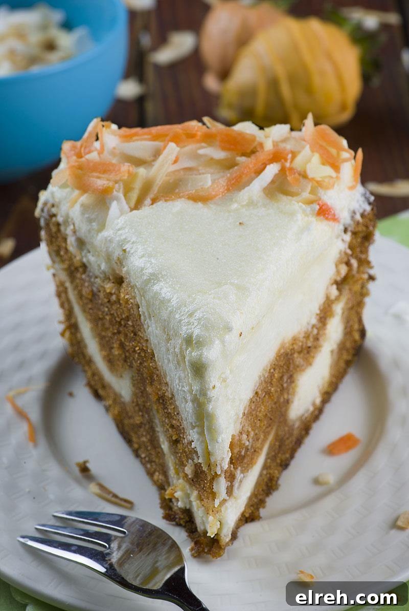 Carrot Cake Cheesecake is delicious twist on Easter classic dessert – carrot cake, especially for those cheesecake fans out there.It will be perfect ending to Easter dinner.