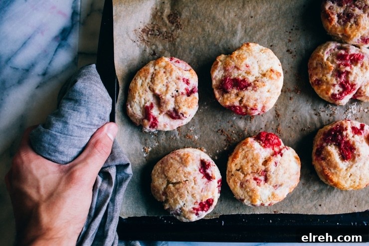 Raspberry Scones Recipe