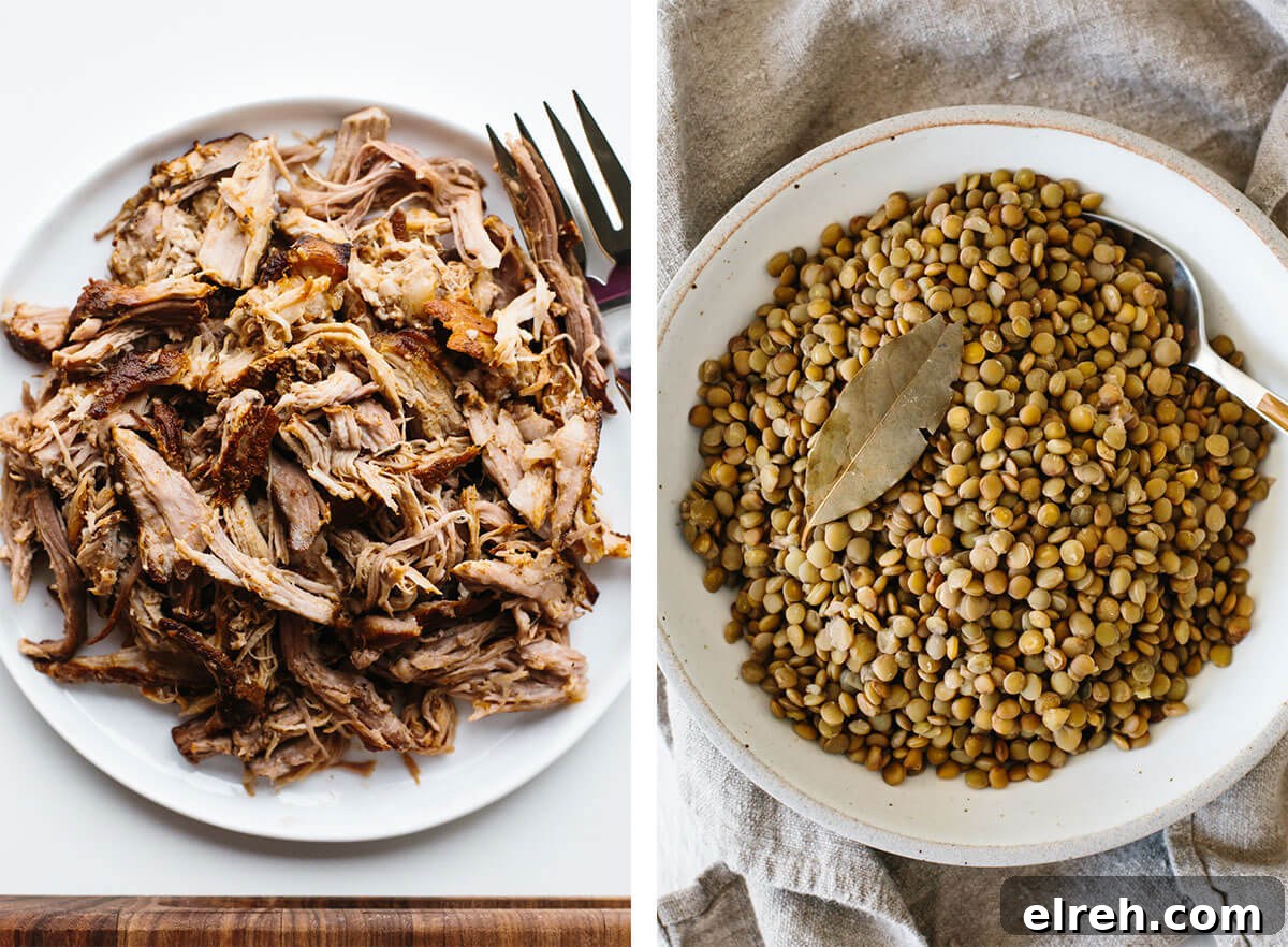 Protein ingredients for meal prep recipes.
