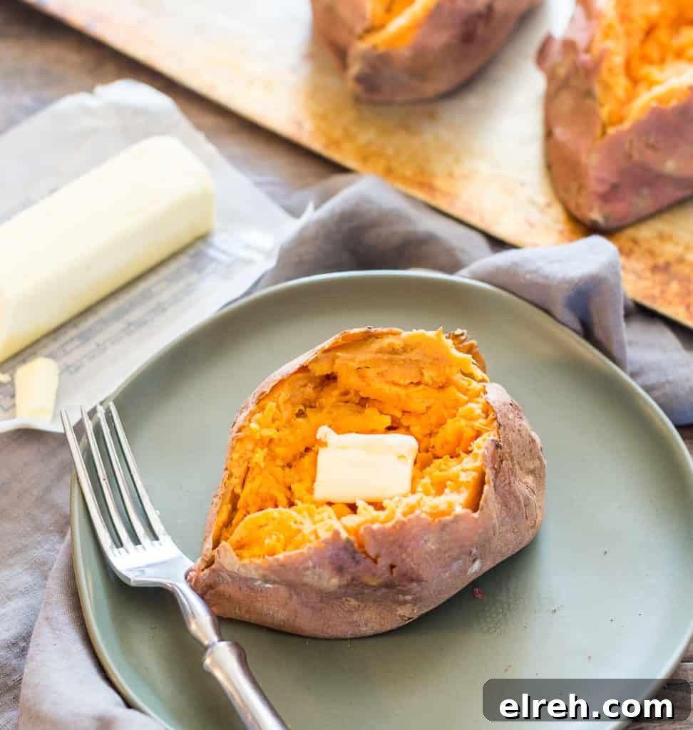 how to microwave a sweet potato