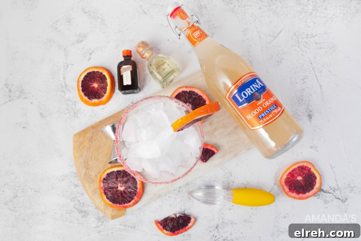 blood orange margarita
