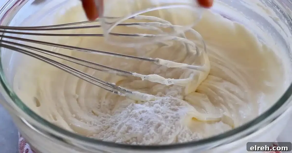 Mini Strawberry Cheesecake Bites Recipe 12 adding cornstarch to make baked cheesecake