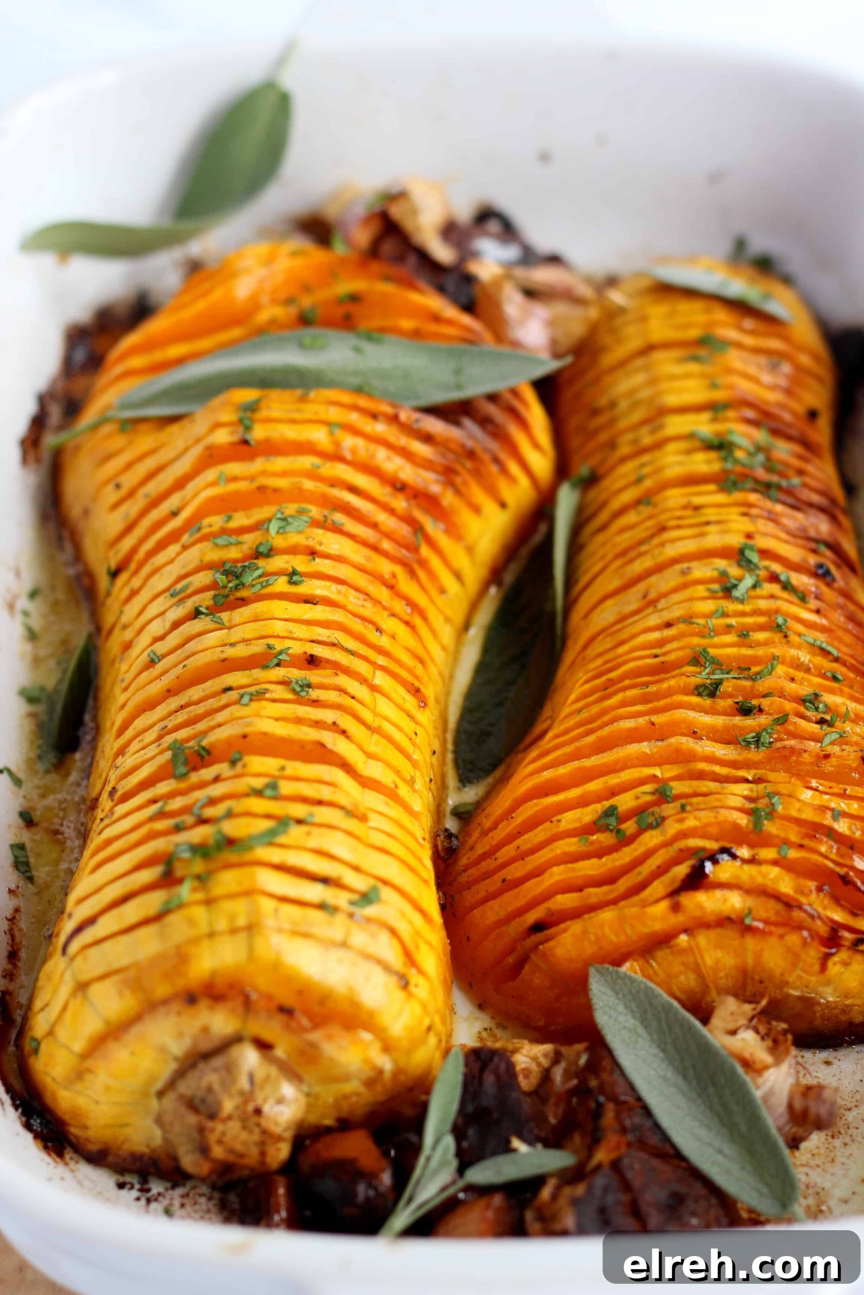 hasselback butternut squash