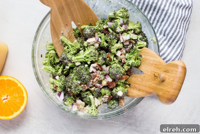 Zesty Broccoli and Citrus Salad 7 Traditional broccoli salad gets upgraded with creamy avocado and tangy citrusy dressing, you don’t want to leave out this Broccoli Citrus Salad from your next cookout.